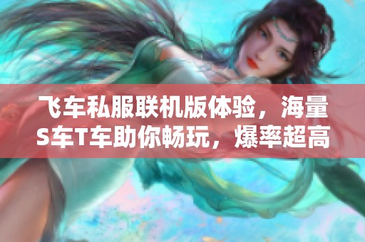 飞车私服联机版体验，海量S车T车助你畅玩，爆率超高稳定游戏等你来挑战