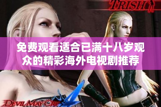 免费观看适合已满十八岁观众的精彩海外电视剧推荐