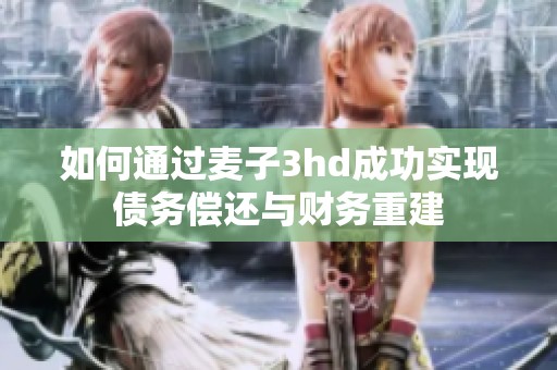 如何通过麦子3hd成功实现债务偿还与财务重建