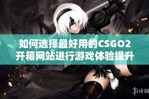 如何选择最好用的CSGO2开箱网站进行游戏体验提升