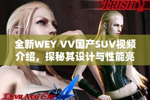 全新WEY VV国产SUV视频介绍，探秘其设计与性能亮点