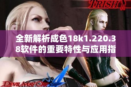 全新解析成色18k1.220.38软件的重要特性与应用指南